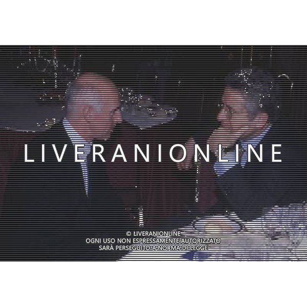 RETROSPETTIVA ANTONIO MATARRESE DIRIGENTE CALCIO NELLA FOTO ANTONIO MATARRESE CON ARRIGO SACCHI NEL 1994 AG ALDO LIVERANI SAS