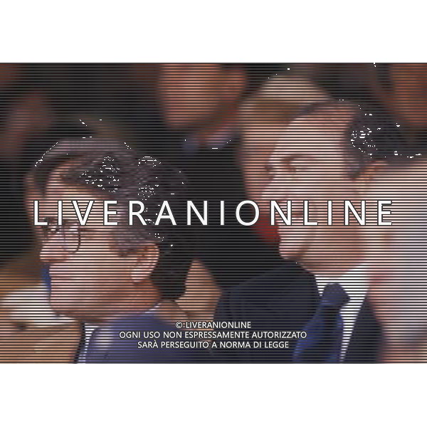 RETROSPETTIVA ANTONIO MATARRESE DIRIGENTE CALCIO NELLA FOTO ANTONIO MATARRESE CON ERNESTO PELLEGRINI NEL 1989 AG ALDO LIVERANI SAS