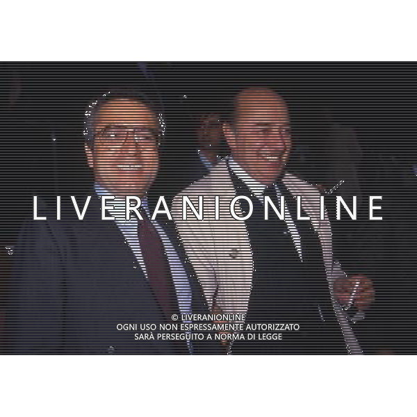 RETROSPETTIVA ANTONIO MATARRESE DIRIGENTE CALCIO NELLA FOTO ANTONIO MATARRESE CON PAOLO MANTOVANI NEL 1989 AG ALDO LIVERANI SAS