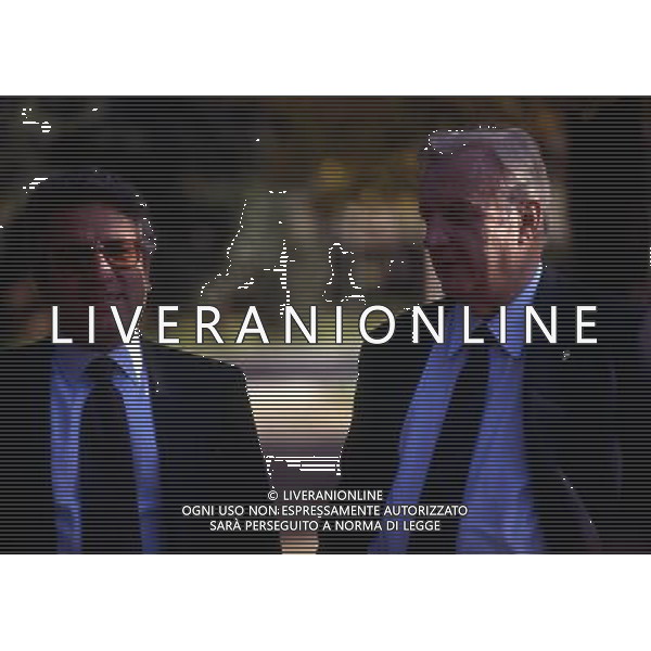 RETROSPETTIVA ANTONIO MATARRESE DIRIGENTE CALCIO NELLA FOTO ANTONIO MATARRESE CONMARIO CECCHI GORI NEL 1991 AG ALDO LIVERANI SAS