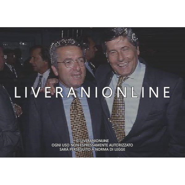 RETROSPETTIVA ANTONIO MATARRESE DIRIGENTE CALCIO NELLA FOTO ANTONIO MATARRESE CON LUCIANO NIZZOLA NEL 1993 AG ALDO LIVERANI SAS