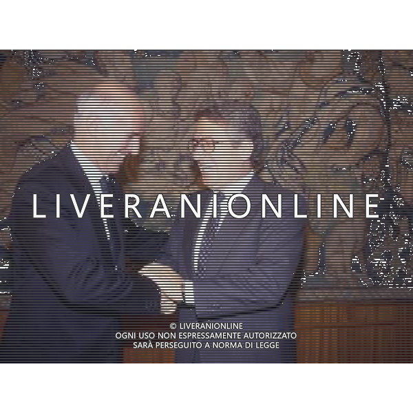 RETROSPETTIVA ANTONIO MATARRESE DIRIGENTE CALCIO NELLA FOTO ANTONIO MATARRESE CON ARRIGO SACCHI AG ALDO LIVERANI SAS