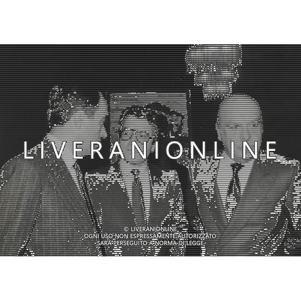 RETROSPETTIVA ANTONIO MATARRESE DIRIGENTE CALCIO NELLA FOTO ANTONIO MATARRESE CON FRANCO CARRARO E PRIMO NEBBIOLO AG ALDO LIVERANI SAS