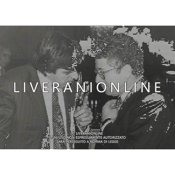 RETROSPETTIVA ANTONIO MATARRESE DIRIGENTE CALCIO NELLA FOTO ANTONIO MATARRESE CON ANDREANI DIRIGENTE ROMA AG ALDO LIVERANI SAS