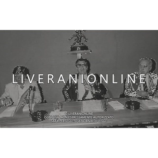 RETROSPETTIVA ANTONIO MATARRESE DIRIGENTE CALCIO NELLA FOTO ANTONIO MATARRESE CON LUCIANO NIZZOLA AG ALDO LIVERANI SAS