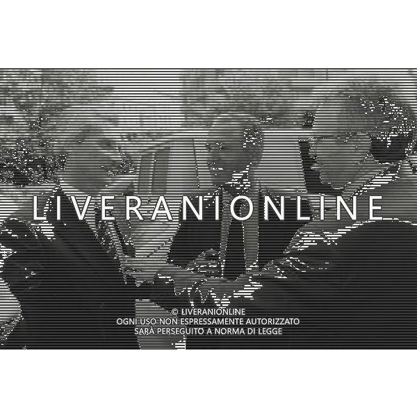 RETROSPETTIVA VINCENZO MATARRESE PRESIDENTE BARI CALCIO NELLA FOTO VINCENZO MATARRESE PRESIDENTE BARI CALCIO CON CARLO REGALIA E CRAGNOTTI SERGIO AG ALDO LIVERANI SAS 