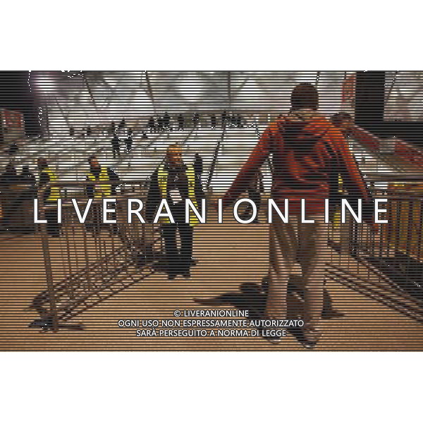 Illustration Securite Fouilles - Allianz Riviera - 20.11.2015 - Nice / Lyon - 14eme journee de Ligue 1 Photo : Jean Christophe Magnenet / Icon Sport AG ALDO LIVERANI SAS ONLY ITALY