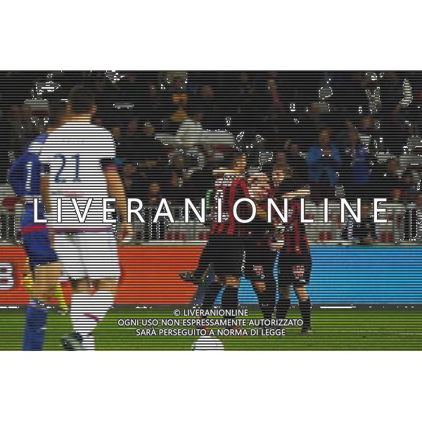 Joie Nice - 20.11.2015 - Nice / Lyon - 14eme journee de Ligue 1 Photo : Jean Christophe Magnenet / Icon Sport AG ALDO LIVERANI SAS ONLY ITALY
