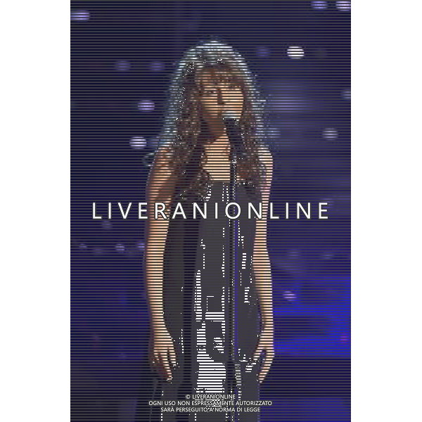 Roma - 20/11/2015 - Studi Rai De Paolis - Trasmissione TV \' Tale e Quale Show \' - nella foto: Giulia Luzi interpreta Mariah Carey / Ph. Fabrizio Corradetti - Ag. Aldo Liverani sas