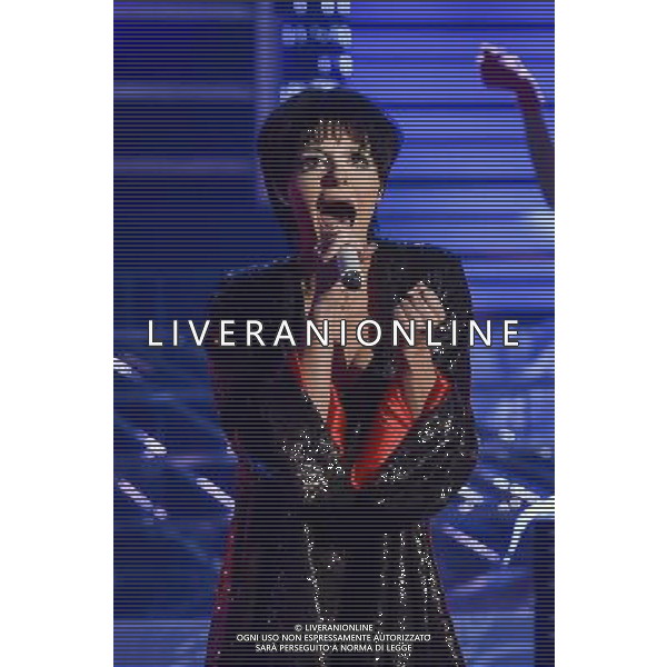 Roma - 20/11/2015 - Studi Rai De Paolis - Trasmissione TV \' Tale e Quale Show \' - nella foto: Bianca Guaccero interpreta Liza Minnelli / Ph. Fabrizio Corradetti - Ag. Aldo Liverani sas