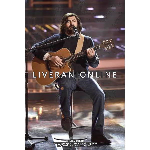 Roma - 20/11/2015 - Studi Rai De Paolis - Trasmissione TV \' Tale e Quale Show \' - nella foto: Max Giusti interpreta Francesco Guccini / Ph. Fabrizio Corradetti - Ag. Aldo Liverani sas