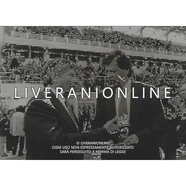 RETROSPETTIVA LUCIANO NIZZOLA DIRIGENTE CALCIO NELLA FOTO LUCIANO NIZZOLA CON FRANCO DAL CIN AG ALDO LIVERANI SAS
