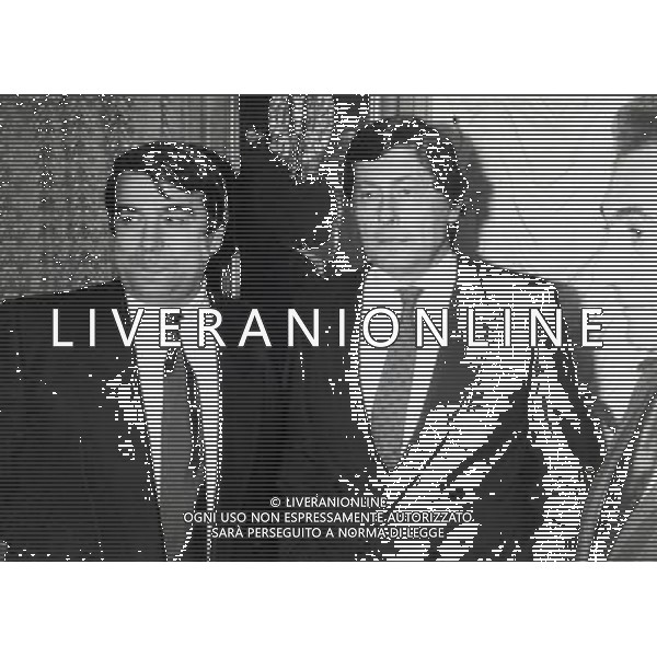 RETROSPETTIVA LUCIANO NIZZOLA DIRIGENTE CALCIO NELLA FOTO LUCIANO NIZZOLA CON ALDO SPINELLI AG ALDO LIVERANI SAS