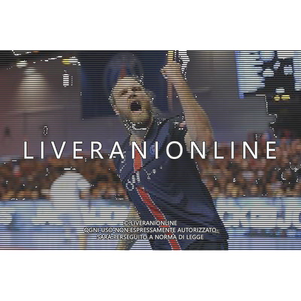 joie PSG / Henrik Mollgaard - 21.11.2015 - PSG / Kiel - Champions League Photo : Andre Ferreira / Icon Sport AG ALDO LIVERANI SAS ONLY ITALY