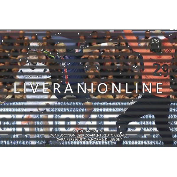 Jefrey M Tima - 21.11.2015 - PSG / Kiel - Champions League Photo : Andre Ferreira / Icon Sport AG ALDO LIVERANI SAS ONLY ITALY