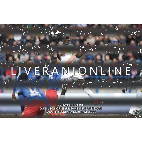 Cheikh Ndoye / Syam Ben Youssef - 22.11.2015 - Caen / Angers - 14eme journee de Ligue 1 Photo : Andre Ferreira / Icon Sport AG ALDO LIVERANI SAS ONLY ITALY