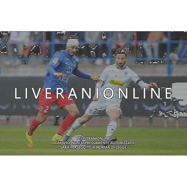Nicolas Seube / Yoann Andreu - 22.11.2015 - Caen / Angers - 14eme journee de Ligue 1 Photo : Andre Ferreira / Icon Sport AG ALDO LIVERANI SAS ONLY ITALY