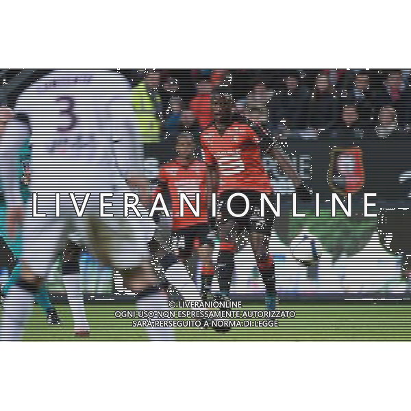 Paul Georges NTEP - 22.11.2015 - Rennes / Bordeaux - 14eme journee Ligue 1 Photo : Nolwenn Le Gouic / Icon Sport AG ALDO LIVERANI SAS ONLY ITALY