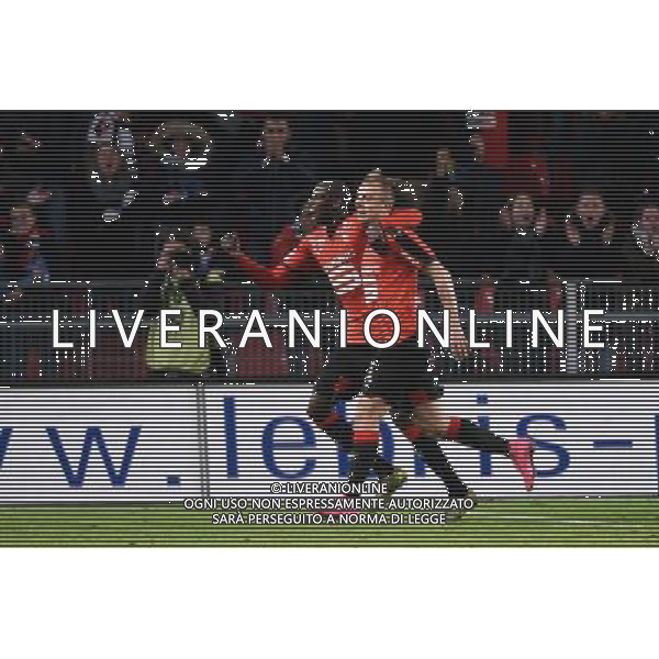 Abdoulaye DOUCOURE / Kamil GROSICKI - 22.11.2015 - Rennes / Bordeaux - 14eme journee Ligue 1 Photo : Nolwenn Le Gouic / Icon Sport AG ALDO LIVERANI SAS ONLY ITALY