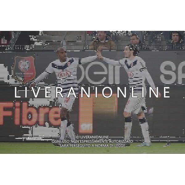 nicolas MAURICE BELAY / Enzo CRIVELLI - 22.11.2015 - Rennes / Bordeaux - 14eme journee Ligue 1 Photo : Nolwenn Le Gouic / Icon Sport AG ALDO LIVERANI SAS ONLY ITALY