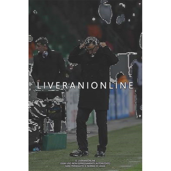 Christophe GALTIER - 22.11.2015 - Saint Etienne / Marseille - 14eme journee de Ligue 1 Photo : Jean Paul Thomas / Icon Sport AG ALDO LIVERANI SAS ONLY ITALY
