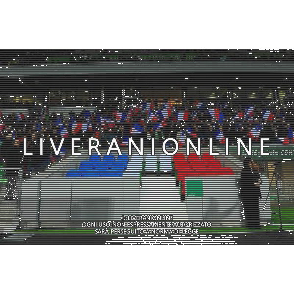 Illustration Siege aux couleurs de la France - 22.11.2015 - Saint Etienne / Marseille - 14eme journee de Ligue 1 Photo : Jean Paul Thomas / Icon Sport AG ALDO LIVERANI SAS ONLY ITALY