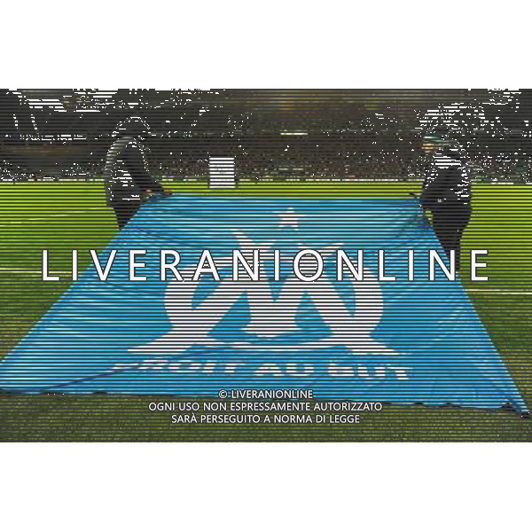 Illustration Logo Marseille - 22.11.2015 - Saint Etienne / Marseille - 14eme journee de Ligue 1 Photo : Jean Paul Thomas / Icon Sport AG ALDO LIVERANI SAS ONLY ITALY
