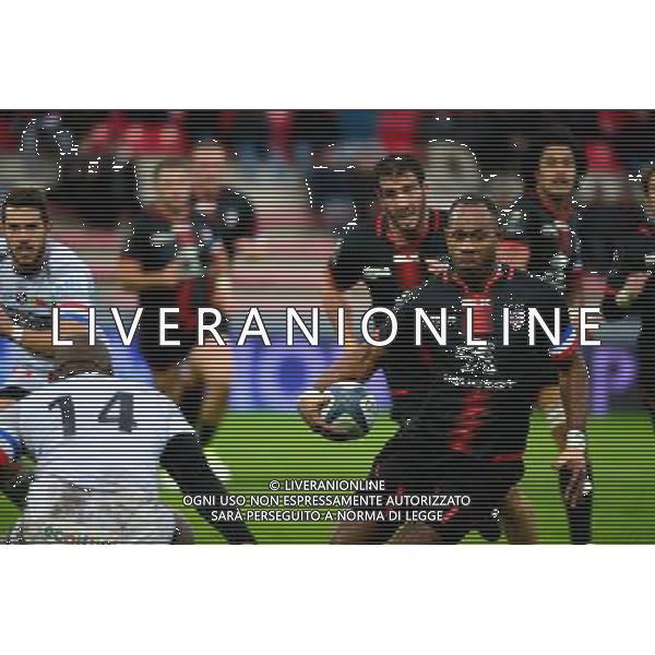 Timoci Matanavou - 21.11.2015 - Toulouse / Oyonnax - Rugby European Champions Cup Photo : Caroline Blumberg / Icon Sport AG ALDO LIVERANI SAS ONLY ITALY
