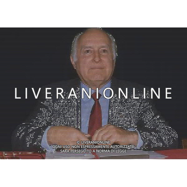 Oscar Luigi Scalfaro ( Politico e Magistrato italiano - nono Presidente della Repubblica dal 1992 al 1999 ) - Retrospettiva ©Archivio Agenzia Aldo Liverani Sas