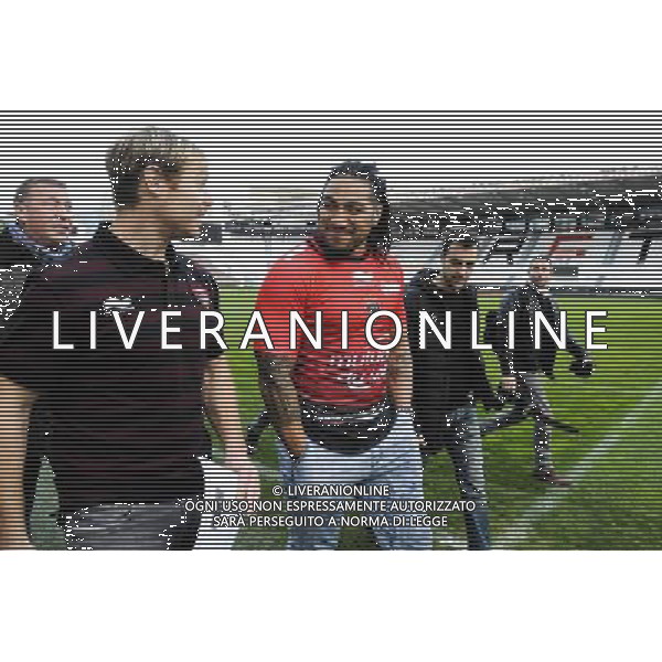 Tom WHITFORD / Ma\'a NONU - 23.11.2015 - Presentation du Nouveau Joueur de Toulon Photo : Agence Nice Presse / Icon Sport AG ALDO LIVERANI SAS ONLY ITALY