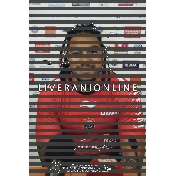 Ma\'a NONU - 23.11.2015 - Presentation du Nouveau Joueur de Toulon Photo : Agence Nice Presse / Icon Sport AG ALDO LIVERANI SAS ONLY ITALY