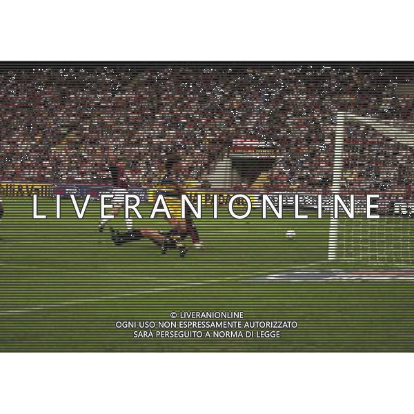 MILANO SUPERCOPPA ITALIANA MILAN PARMA 21-081-1999 NELLA FOTO GOAL MILAN AG ALDO LIVERANI SAS