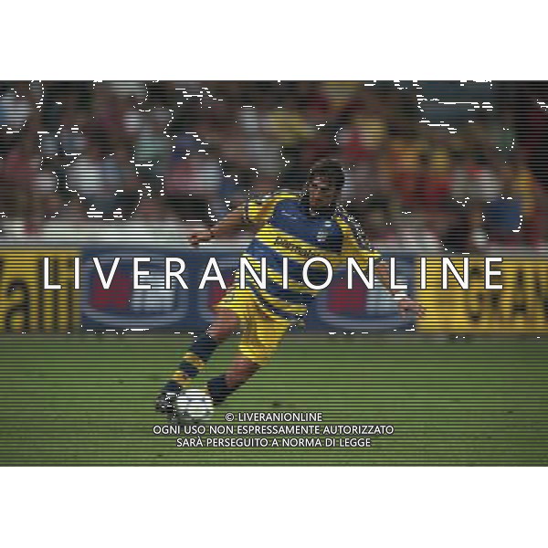 MILANO SUPERCOPPA ITALIANA MILAN PARMA 21-081-1999 NELLA FOTO DINO BAGGIO AG ALDO LIVERANI SAS