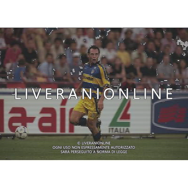 MILANO SUPERCOPPA ITALIANA MILAN PARMA 21-08 -1999 NELLA FOTO ALAIN BOGHOSSIAN AG ALDO LIVERANI SAS