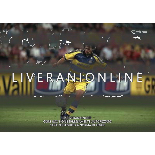 MILANO SUPERCOPPA ITALIANA MILAN PARMA 21-081-1999 NELLA FOTO DINO BAGGIO AG ALDO LIVERANI SAS