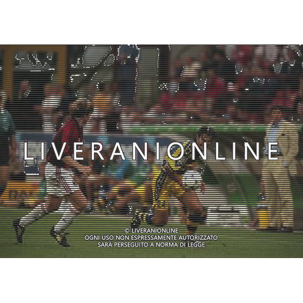 MILANO SUPERCOPPA ITALIANA MILAN PARMA 21-081-1999 NELLA FOTO PAOLO VANOLI AG ALDO LIVERANI SAS