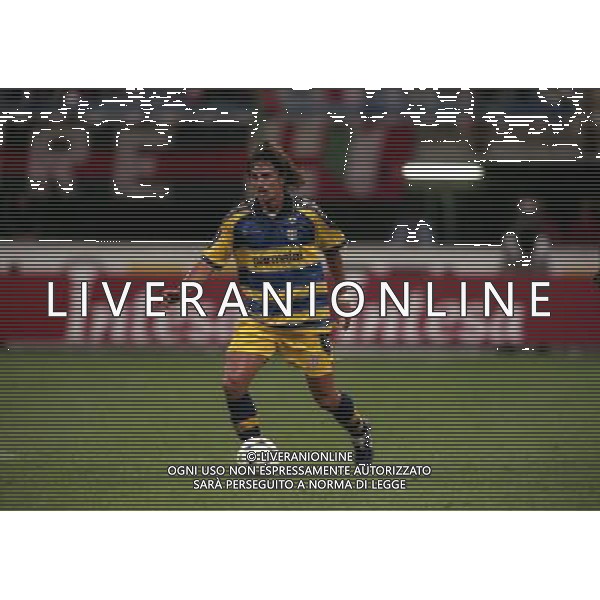 MILANO SUPERCOPPA ITALIANA MILAN PARMA 21-081-1999 NELLA FOTO DINO BAGGIO AG ALDO LIVERANI SAS