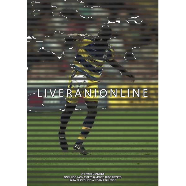 MILANO SUPERCOPPA ITALIANA MILAN PARMA 21-081-1999 NELLA FOTO LILIAN THURAM AG ALDO LIVERANI SAS