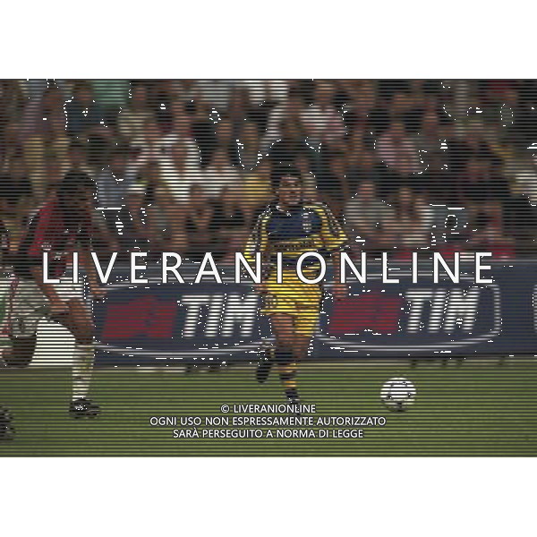 MILANO SUPERCOPPA ITALIANA MILAN PARMA 21-081-1999 NELLA FOTO ARIEL ORTEGA AG ALDO LIVERANI SAS