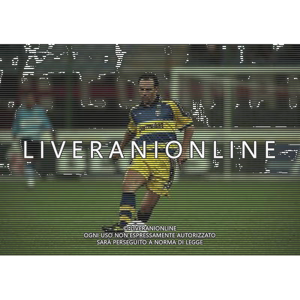 MILANO SUPERCOPPA ITALIANA MILAN PARMA 21-08 -1999 NELLA FOTO ALAIN BOGHOSSIAN AG ALDO LIVERANI SAS