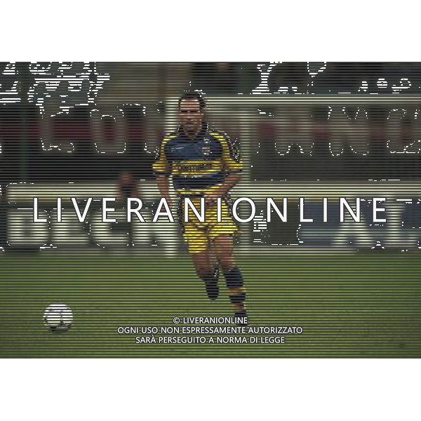 MILANO SUPERCOPPA ITALIANA MILAN PARMA 21-08 -1999 NELLA FOTO ALAIN BOGHOSSIAN AG ALDO LIVERANI SAS