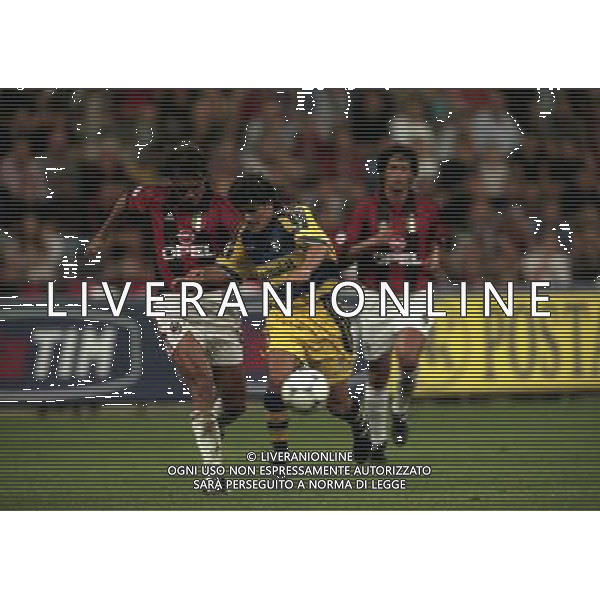 MILANO SUPERCOPPA ITALIANA MILAN PARMA 21-081-1999 NELLA FOTO PAOLO MALDINI E ARIEL ORTEGA AG ALDO LIVERANI SAS