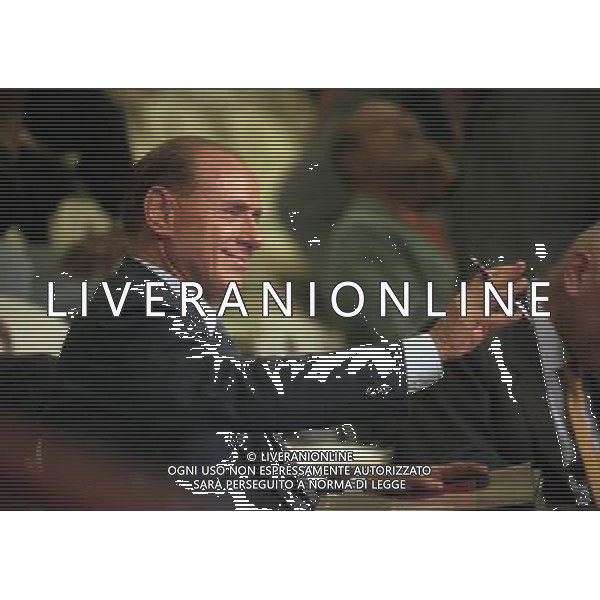 MILANO SUPERCOPPA ITALIANA MILAN PARMA 21-081-1999 NELLA FOTO SILVIO BERLUSCONI AG ALDO LIVERANI SAS