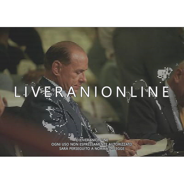 MILANO SUPERCOPPA ITALIANA MILAN PARMA 21-081-1999 NELLA FOTO SILVIO BERLUSCONI AG ALDO LIVERANI SAS