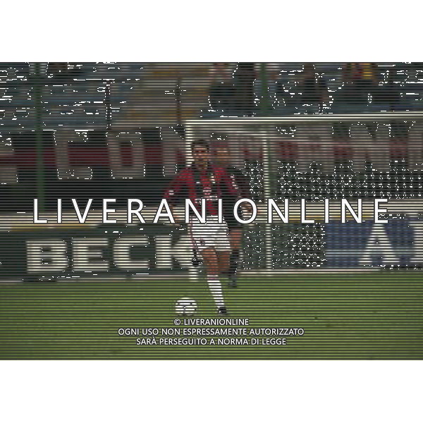 MILANO SUPERCOPPA ITALIANA MILAN PARMA 21-081-1999 NELLA FOTO ALESSANDRO COSTACURTA AG ALDO LIVERANI SAS