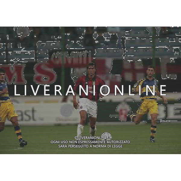 MILANO SUPERCOPPA ITALIANA MILAN PARMA 21-081-1999 NELLA FOTO PAOLO MALDINI AG ALDO LIVERANI SAS