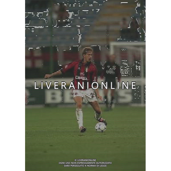 MILANO SUPERCOPPA ITALIANA MILAN PARMA 21-081-1999 NELLA FOTO MASSIMO AMBROSINI AG ALDO LIVERANI SAS