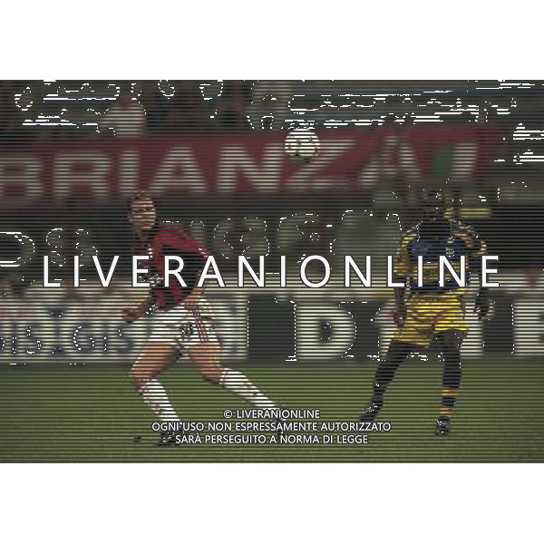 MILANO SUPERCOPPA ITALIANA MILAN PARMA 21-081-1999 NELLA FOTO OLIVER BIERHOFF AG ALDO LIVERANI SAS