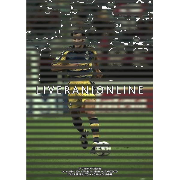 MILANO SUPERCOPPA ITALIANA MILAN PARMA 21-081-1999 NELLA FOTO PAOLO VANOLI AG ALDO LIVERANI SAS