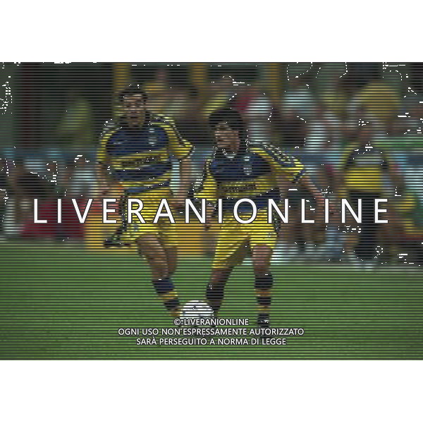 MILANO SUPERCOPPA ITALIANA MILAN PARMA 21-081-1999 NELLA FOTO ARIEL ORTEGA AG ALDO LIVERANI SAS
